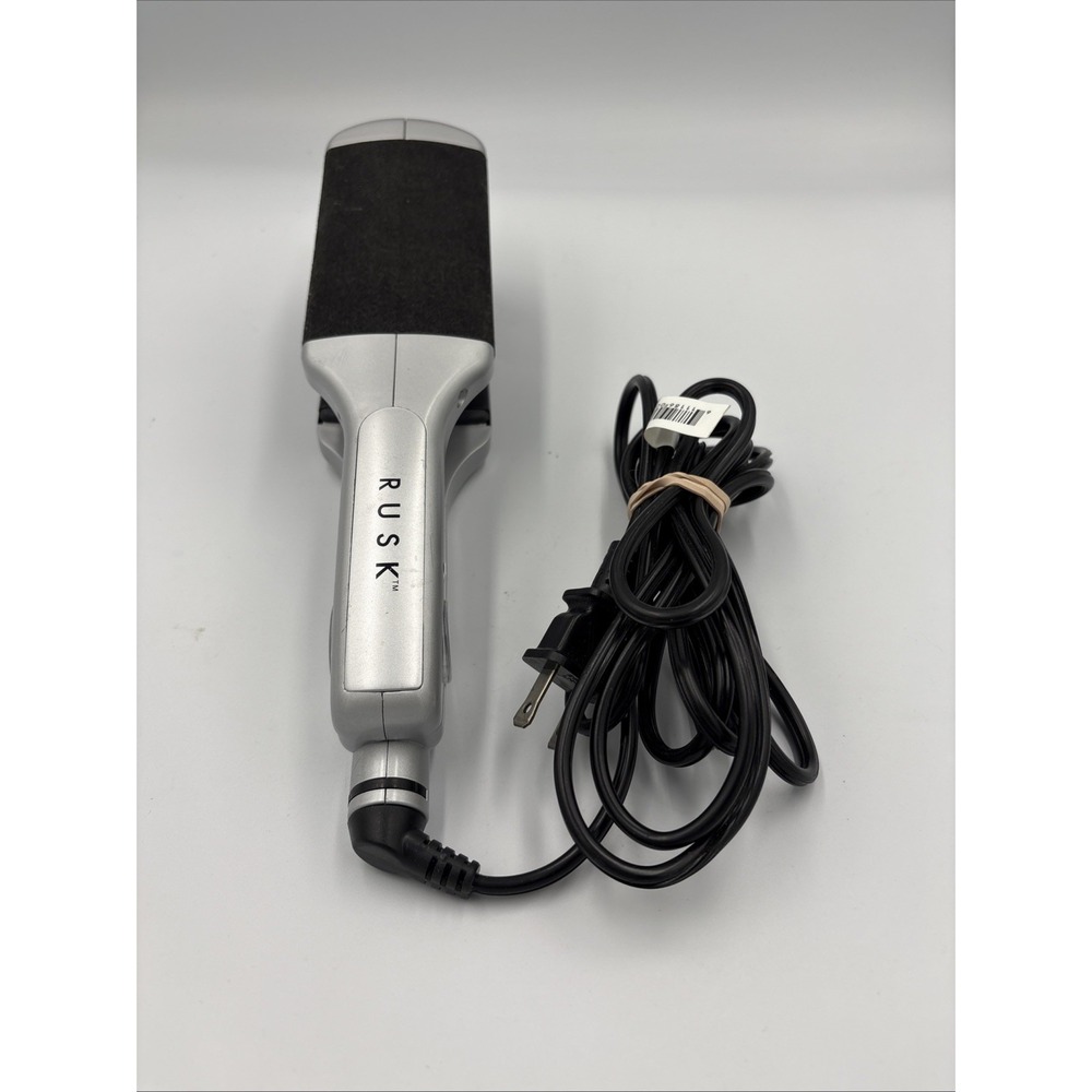 RUSK Professional Ceramic Straight Iron 2-1/2" Ceramic Plates 284-446 F TESTED